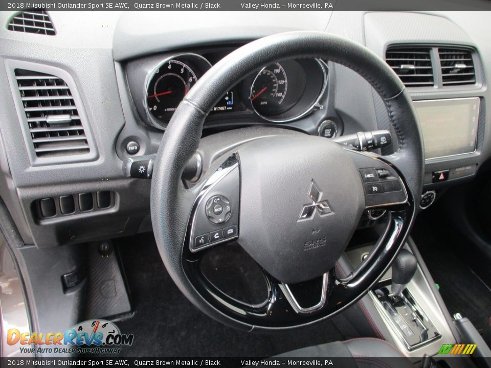 2018 Mitsubishi Outlander Sport SE AWC Steering Wheel Photo #14