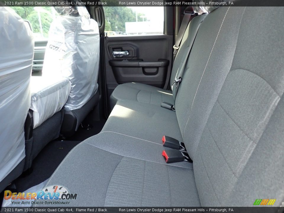 2021 Ram 1500 Classic Quad Cab 4x4 Flame Red / Black Photo #11