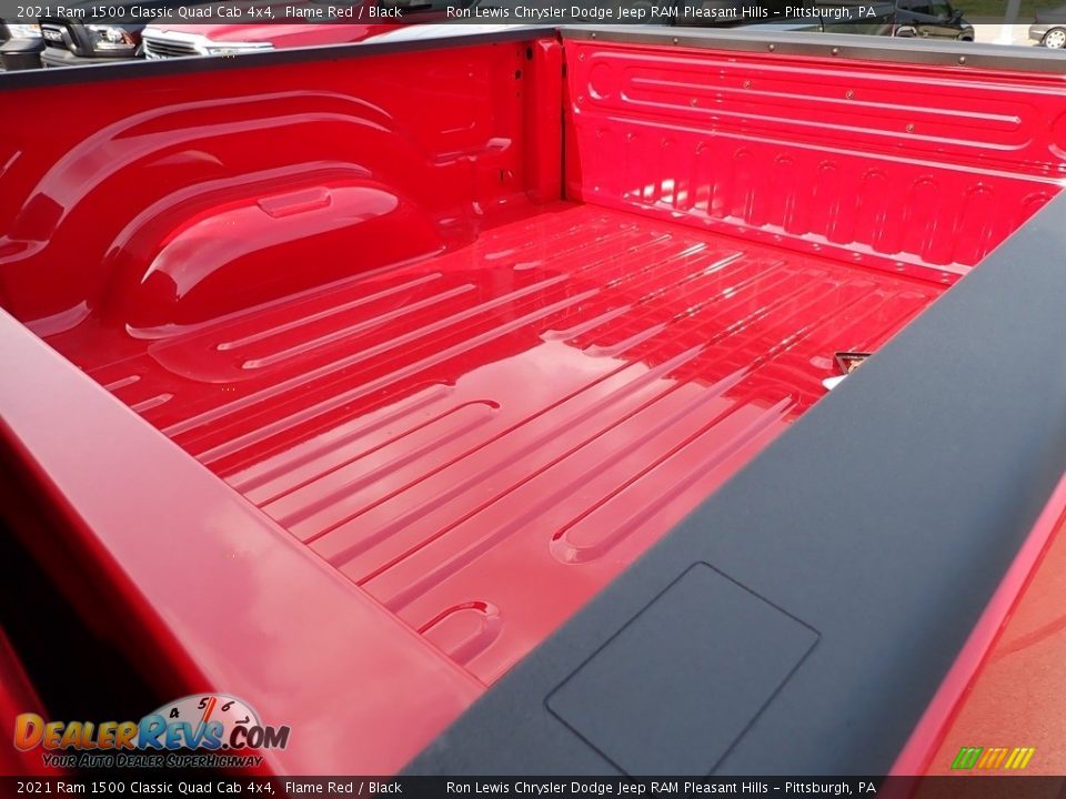 2021 Ram 1500 Classic Quad Cab 4x4 Flame Red / Black Photo #13