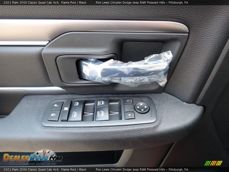 2021 Ram 1500 Classic Quad Cab 4x4 Flame Red / Black Photo #14