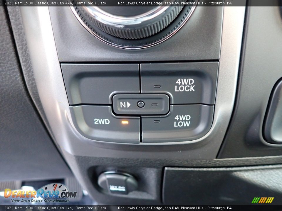 2021 Ram 1500 Classic Quad Cab 4x4 Flame Red / Black Photo #16