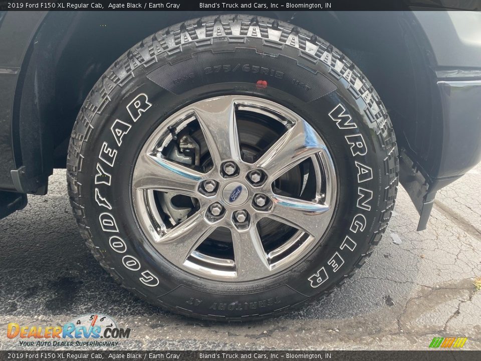 2019 Ford F150 XL Regular Cab Agate Black / Earth Gray Photo #29