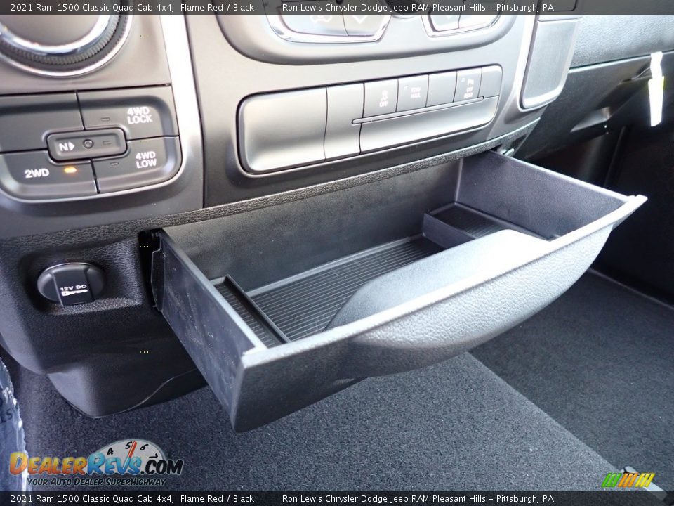 2021 Ram 1500 Classic Quad Cab 4x4 Flame Red / Black Photo #19
