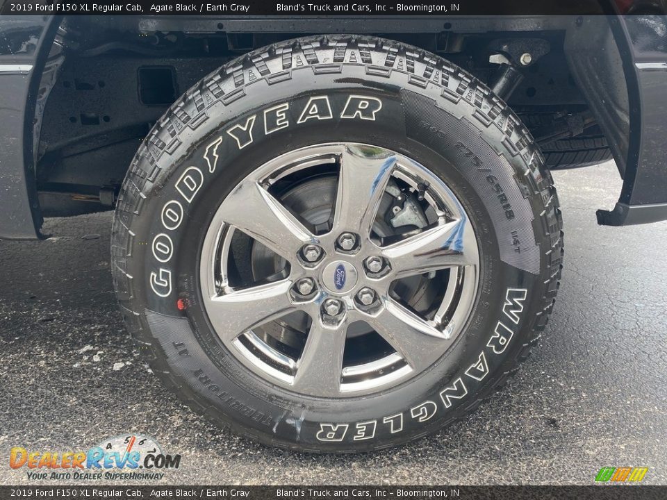 2019 Ford F150 XL Regular Cab Agate Black / Earth Gray Photo #31