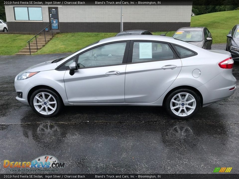 2019 Ford Fiesta SE Sedan Ingot Silver / Charcoal Black Photo #1