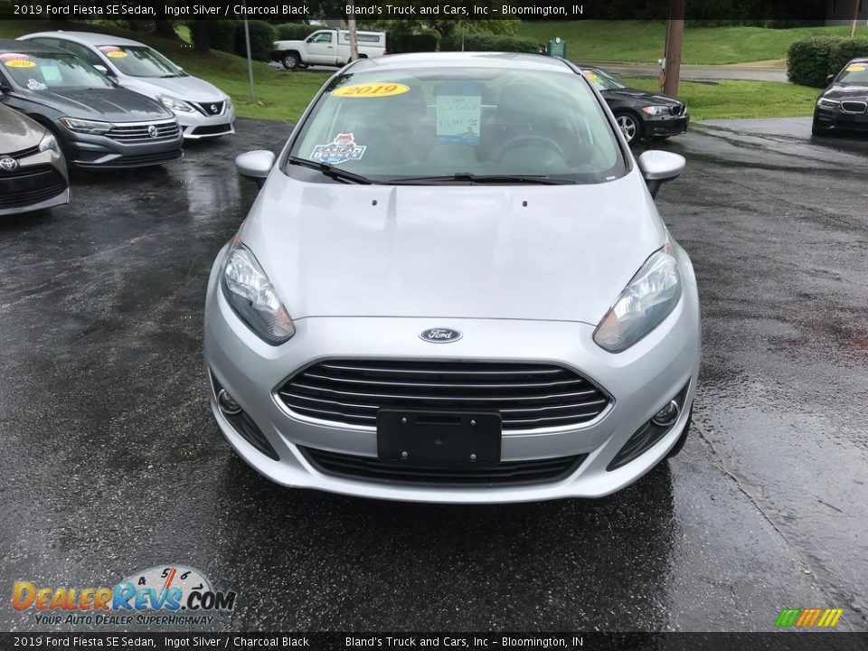 2019 Ford Fiesta SE Sedan Ingot Silver / Charcoal Black Photo #3