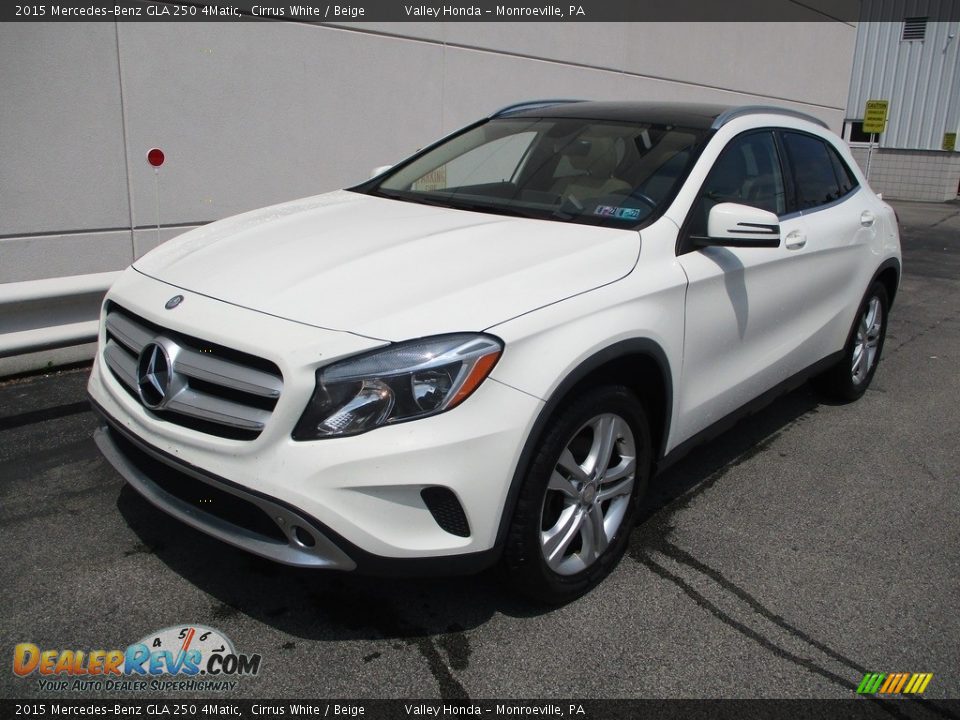 2015 Mercedes-Benz GLA 250 4Matic Cirrus White / Beige Photo #10