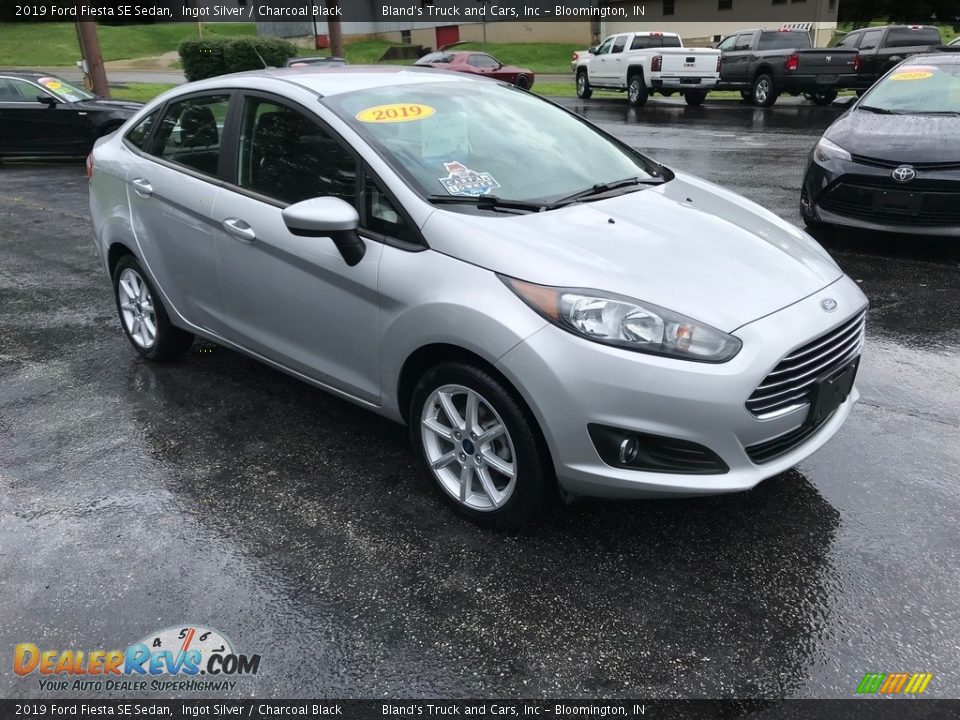 2019 Ford Fiesta SE Sedan Ingot Silver / Charcoal Black Photo #4