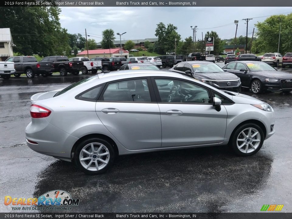 2019 Ford Fiesta SE Sedan Ingot Silver / Charcoal Black Photo #5