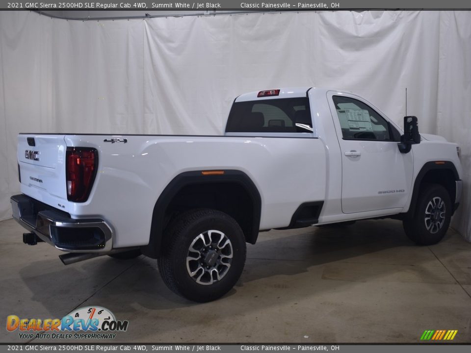 Summit White 2021 GMC Sierra 2500HD SLE Regular Cab 4WD Photo #2