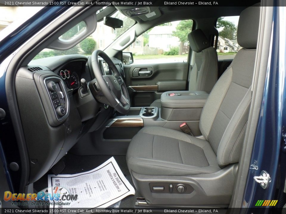 2021 Chevrolet Silverado 1500 RST Crew Cab 4x4 Northsky Blue Metallic / Jet Black Photo #18