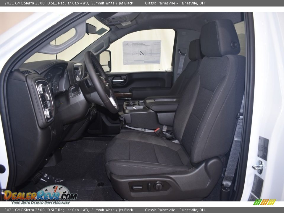 Front Seat of 2021 GMC Sierra 2500HD SLE Regular Cab 4WD Photo #6
