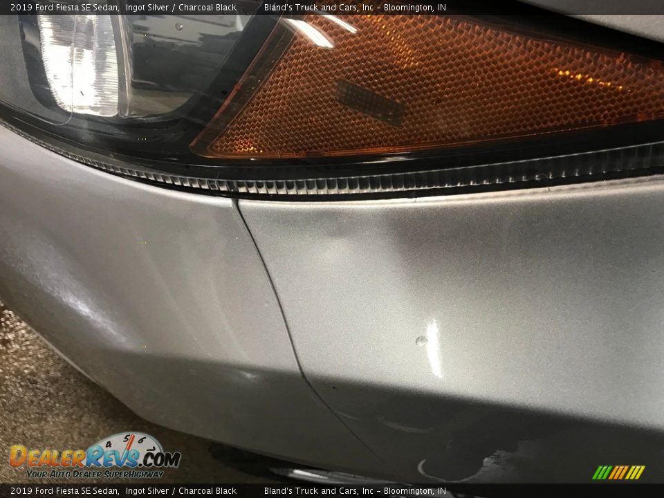 2019 Ford Fiesta SE Sedan Ingot Silver / Charcoal Black Photo #20