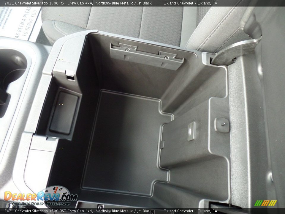 2021 Chevrolet Silverado 1500 RST Crew Cab 4x4 Northsky Blue Metallic / Jet Black Photo #34