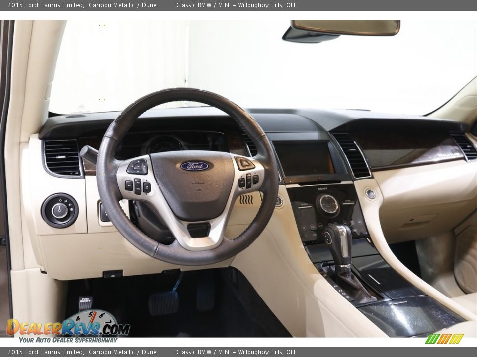 2015 Ford Taurus Limited Caribou Metallic / Dune Photo #6