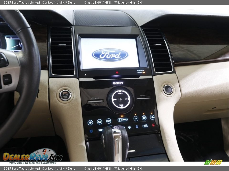 2015 Ford Taurus Limited Caribou Metallic / Dune Photo #9