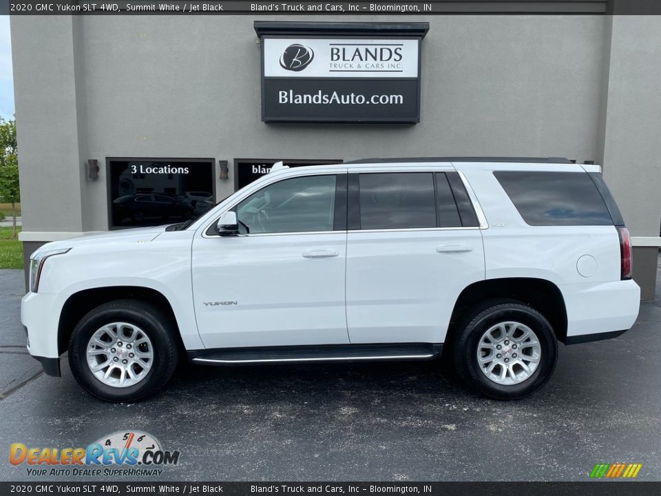 2020 GMC Yukon SLT 4WD Summit White / Jet Black Photo #1