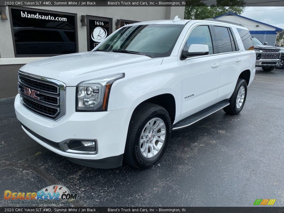 2020 GMC Yukon SLT 4WD Summit White / Jet Black Photo #2