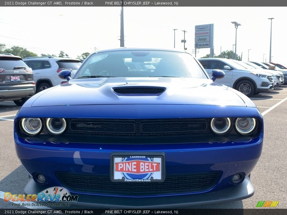 2021 Dodge Challenger GT AWD Frostbite / Black Photo #3