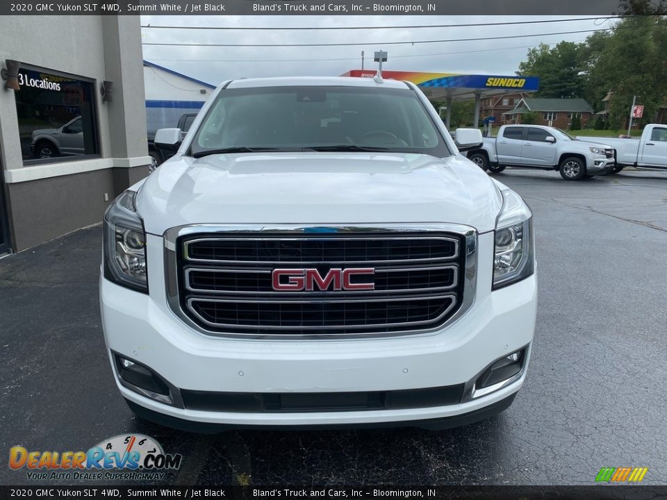 2020 GMC Yukon SLT 4WD Summit White / Jet Black Photo #3