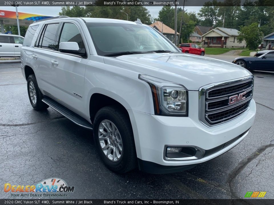 2020 GMC Yukon SLT 4WD Summit White / Jet Black Photo #4