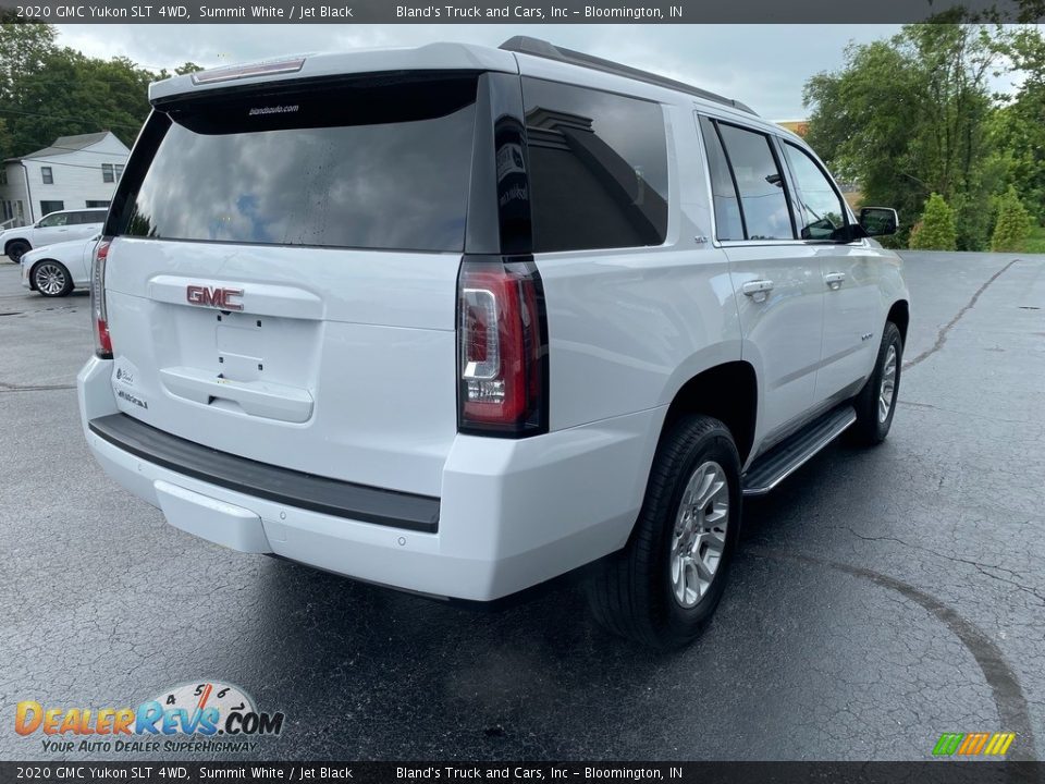 2020 GMC Yukon SLT 4WD Summit White / Jet Black Photo #5