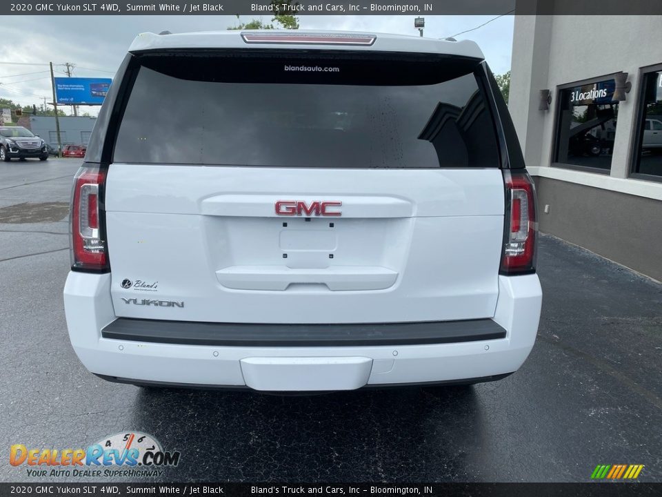 2020 GMC Yukon SLT 4WD Summit White / Jet Black Photo #6