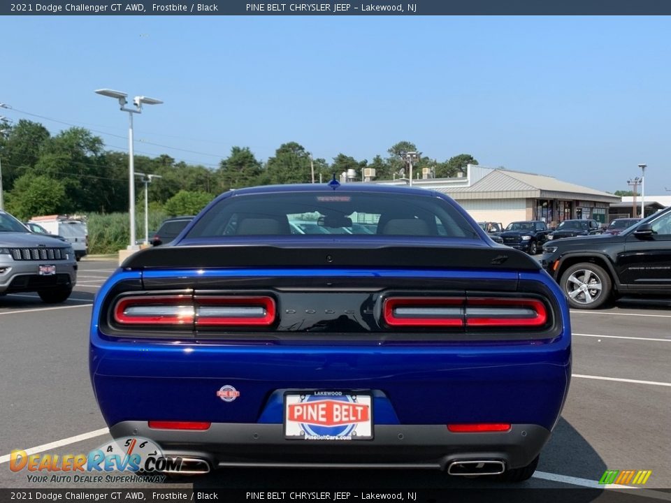 2021 Dodge Challenger GT AWD Frostbite / Black Photo #7