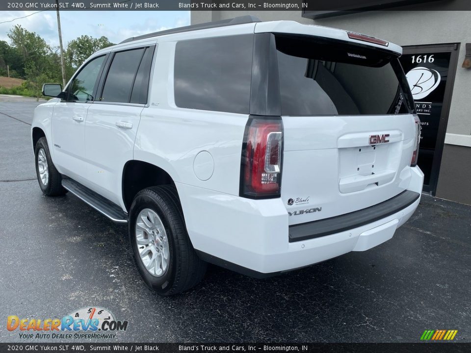 2020 GMC Yukon SLT 4WD Summit White / Jet Black Photo #7