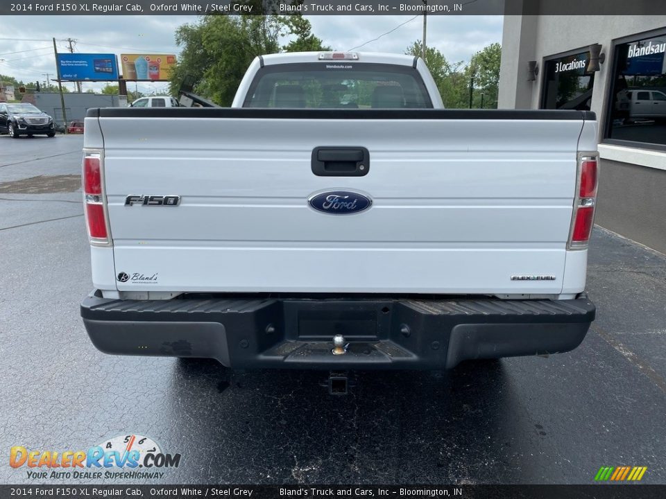 2014 Ford F150 XL Regular Cab Oxford White / Steel Grey Photo #6