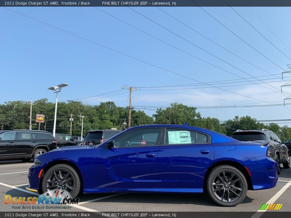 2021 Dodge Charger GT AWD Frostbite / Black Photo #4