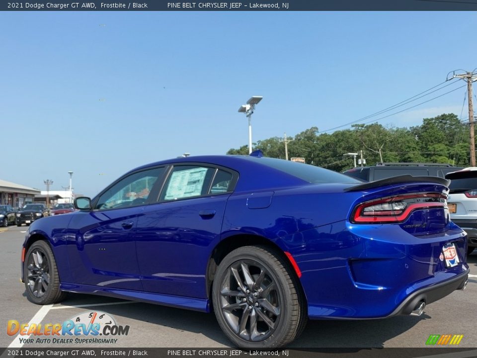 2021 Dodge Charger GT AWD Frostbite / Black Photo #6