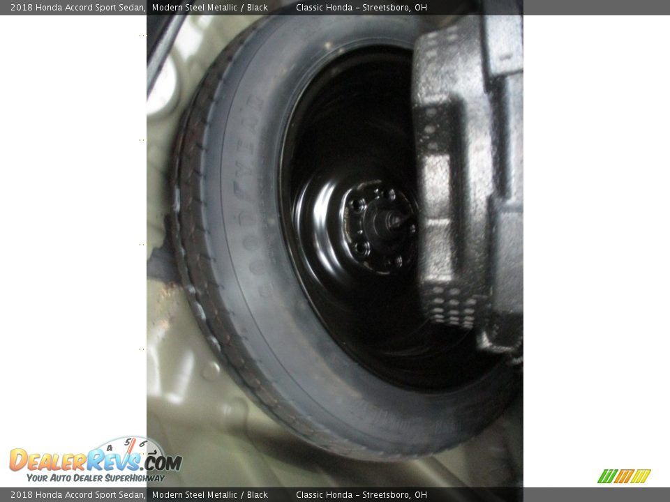 2018 Honda Accord Sport Sedan Modern Steel Metallic / Black Photo #14