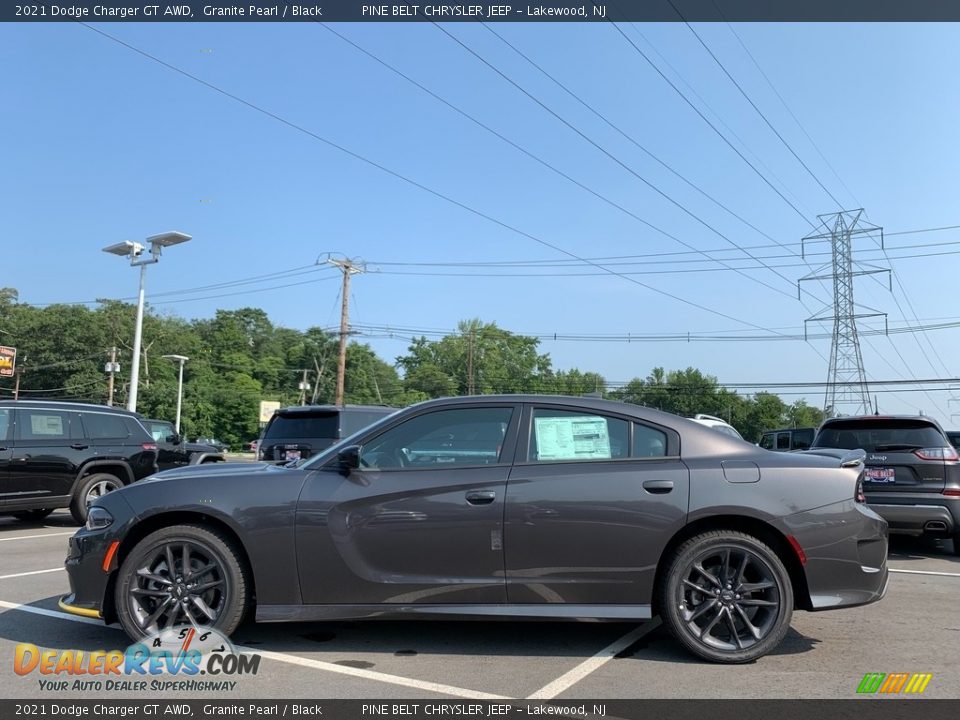 2021 Dodge Charger GT AWD Granite Pearl / Black Photo #4