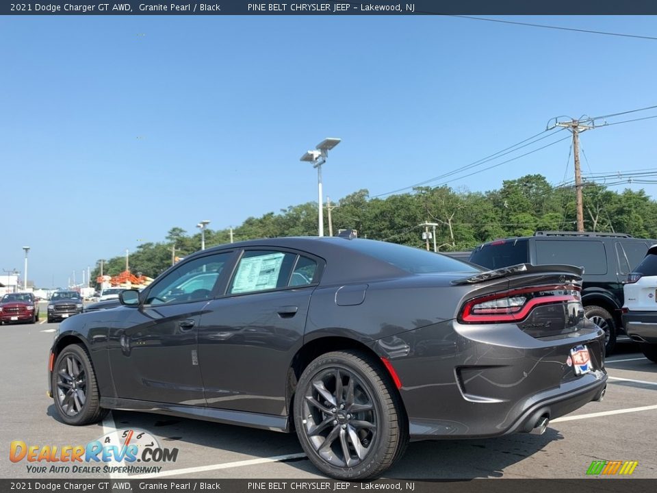 2021 Dodge Charger GT AWD Granite Pearl / Black Photo #6