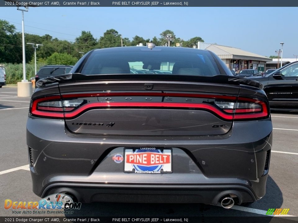 2021 Dodge Charger GT AWD Granite Pearl / Black Photo #7