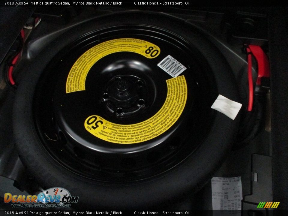 2018 Audi S4 Prestige quattro Sedan Mythos Black Metallic / Black Photo #13