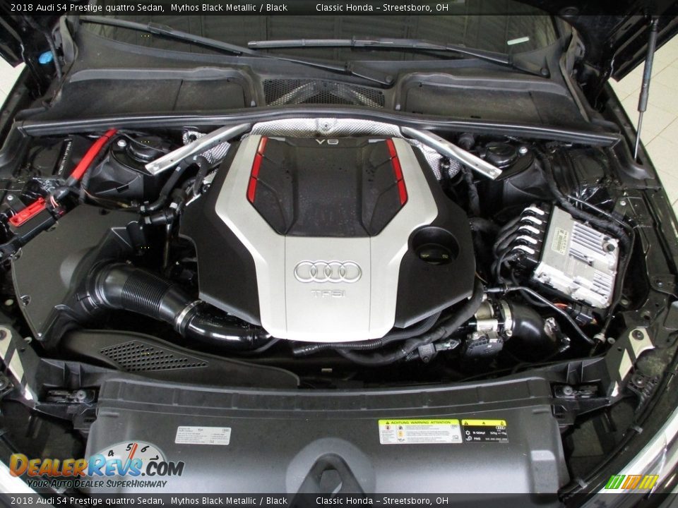 2018 Audi S4 Prestige quattro Sedan 3.0 Liter Turbocharged TFSI DOHC 24-Valve VVT V6 Engine Photo #14