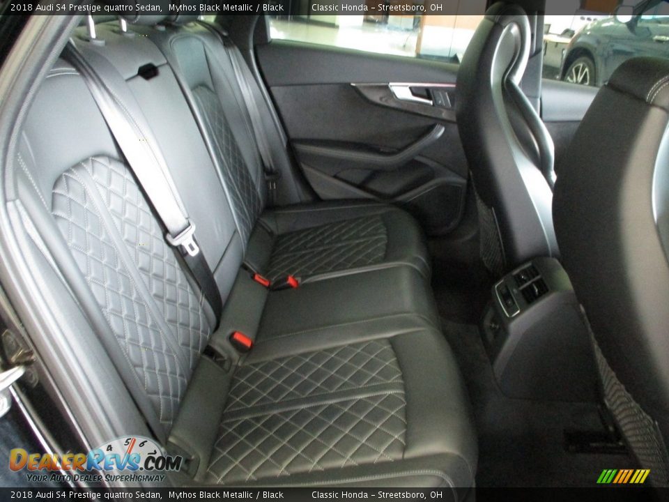Rear Seat of 2018 Audi S4 Prestige quattro Sedan Photo #19