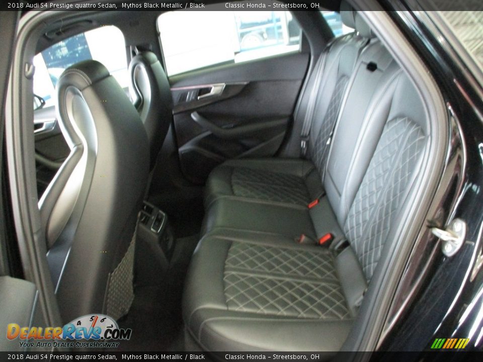 Rear Seat of 2018 Audi S4 Prestige quattro Sedan Photo #21