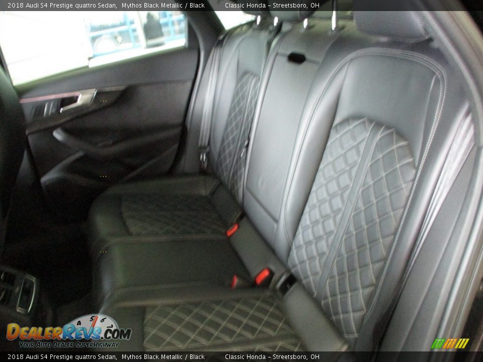 Rear Seat of 2018 Audi S4 Prestige quattro Sedan Photo #22
