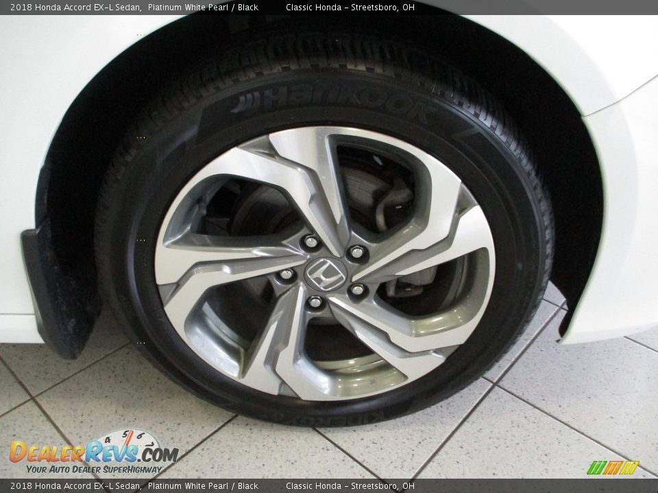 2018 Honda Accord EX-L Sedan Platinum White Pearl / Black Photo #5