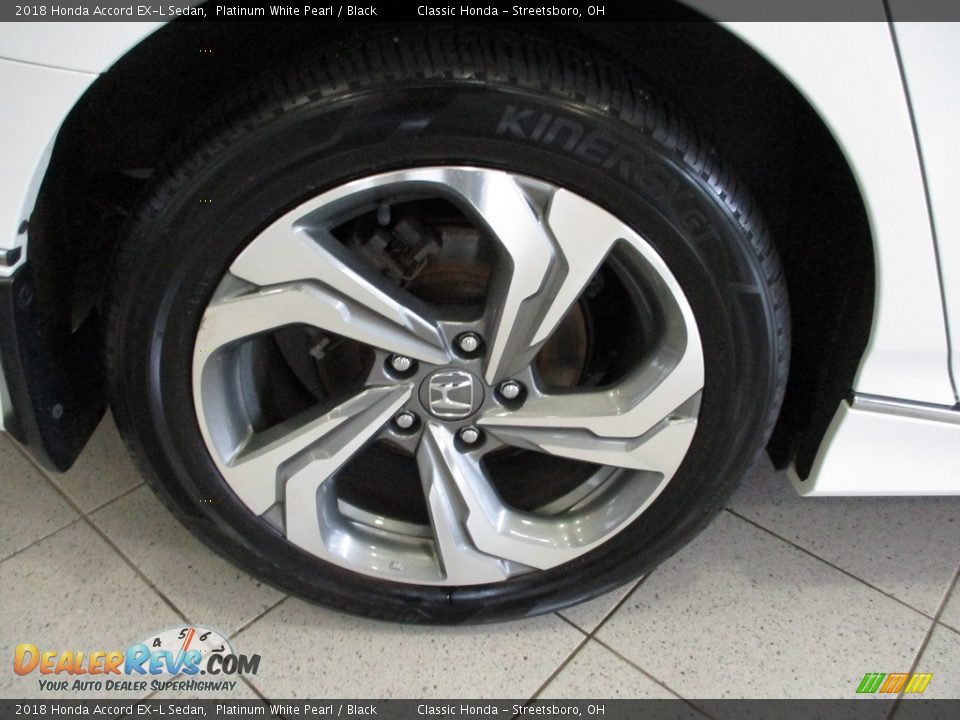 2018 Honda Accord EX-L Sedan Platinum White Pearl / Black Photo #6