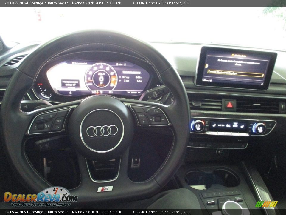 Dashboard of 2018 Audi S4 Prestige quattro Sedan Photo #27