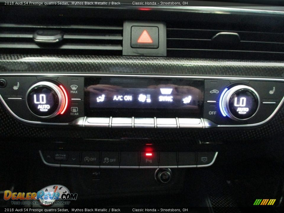 2018 Audi S4 Prestige quattro Sedan Mythos Black Metallic / Black Photo #34