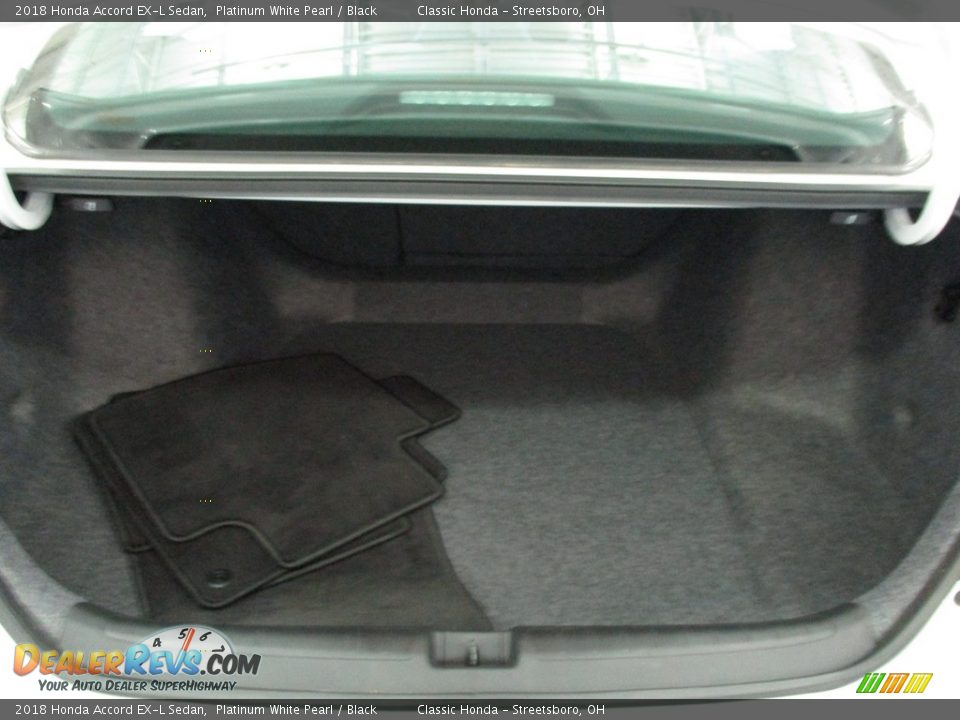 2018 Honda Accord EX-L Sedan Platinum White Pearl / Black Photo #21