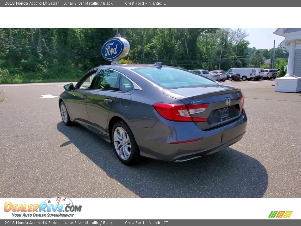 2018 Honda Accord LX Sedan Lunar Silver Metallic / Black Photo #5