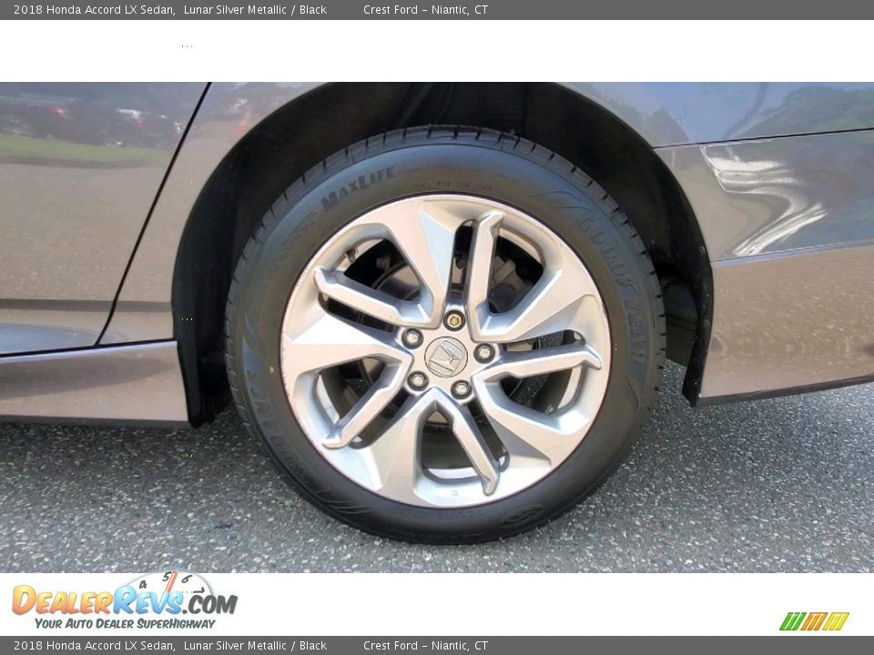 2018 Honda Accord LX Sedan Lunar Silver Metallic / Black Photo #19