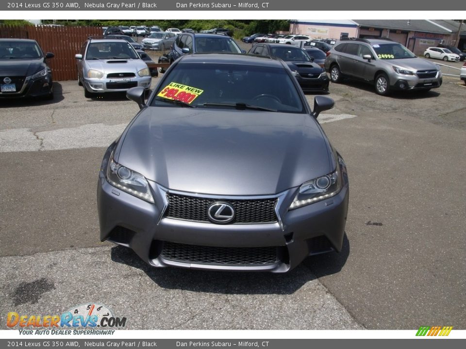 2014 Lexus GS 350 AWD Nebula Gray Pearl / Black Photo #2