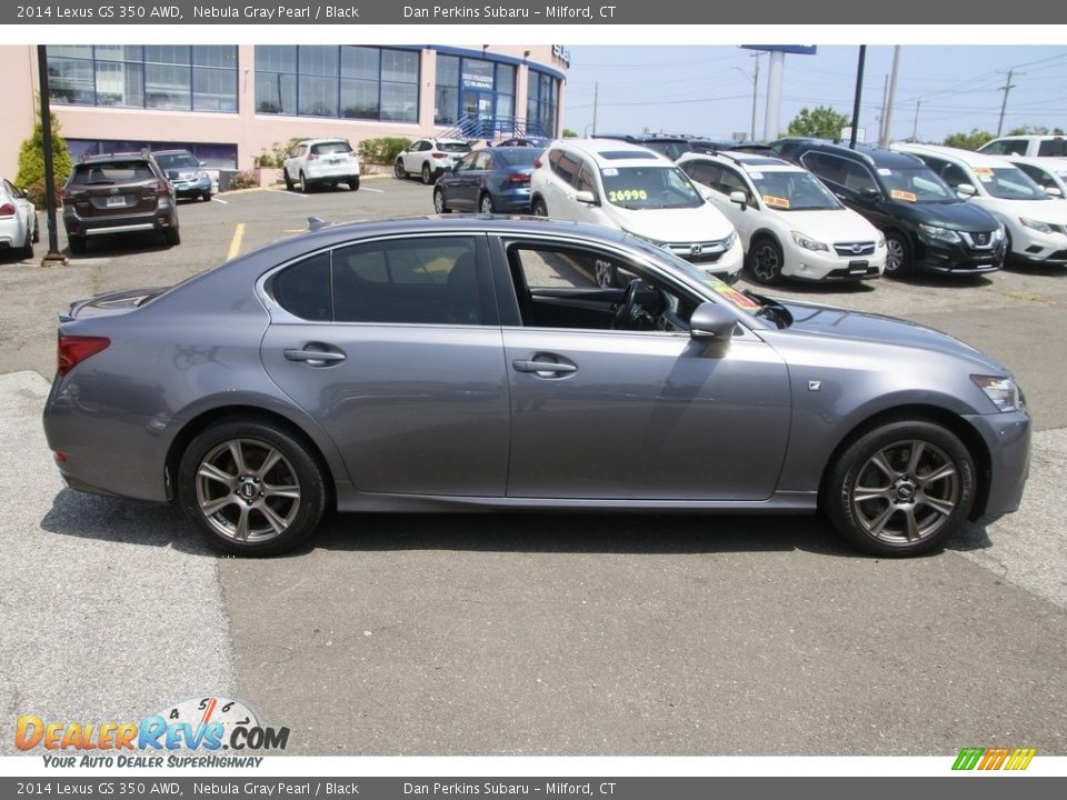 2014 Lexus GS 350 AWD Nebula Gray Pearl / Black Photo #4